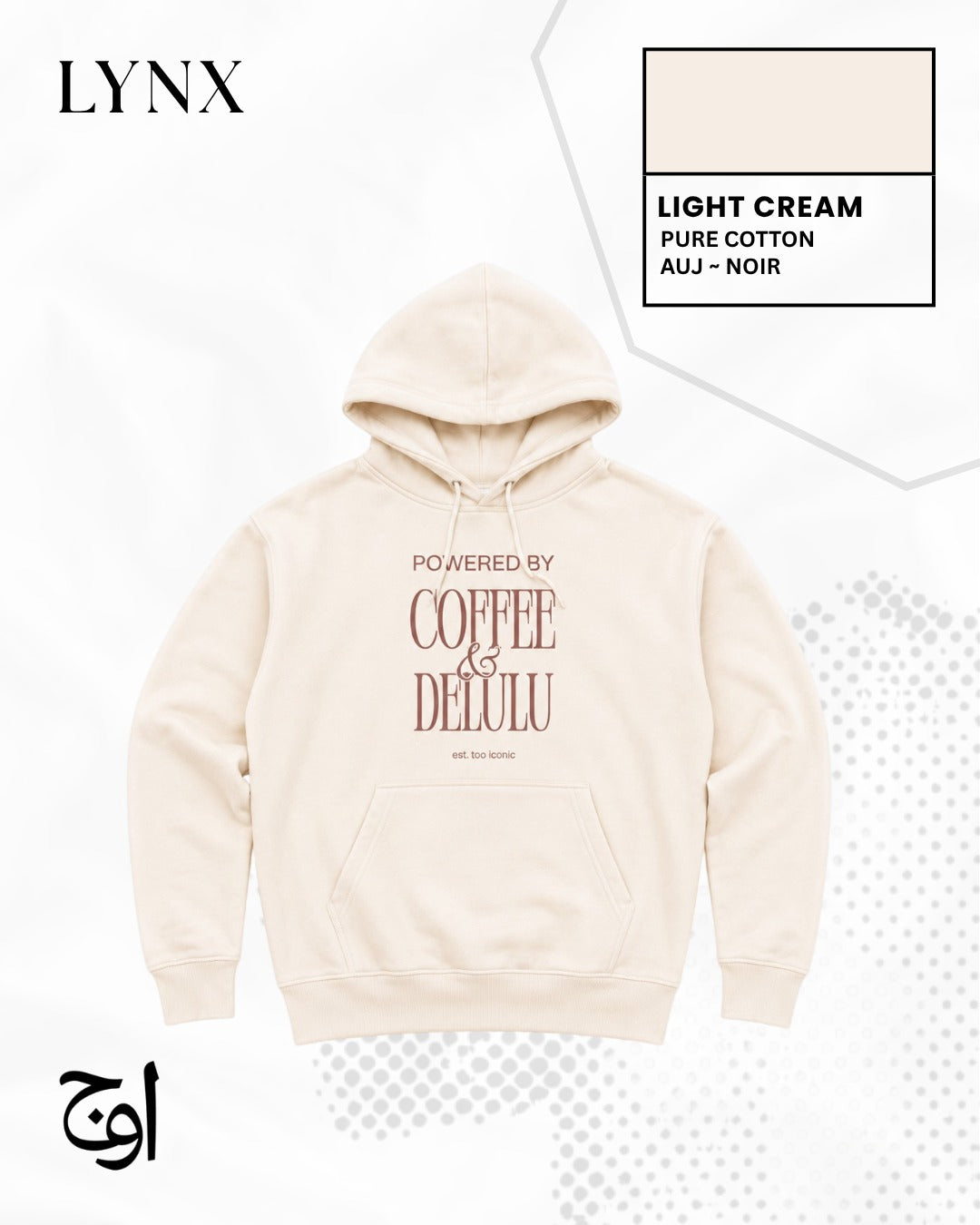 AUJ LYNX – Coffee & Delulu Hoodie